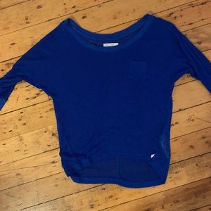 Gilly Hicks Knit Blue Tunic